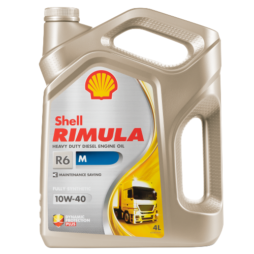Моторное масло SHELL 10W40 RIMULA R6 M, 4л